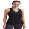 TriDri Ladies' Yoga Knot Tank XS Black view 1