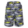 Rokka&Rolla Boys' Swim Trunks UPF 50+ Quick Dry Bathing Suit Swimwear Beach Shorts with Mesh Lining view 2