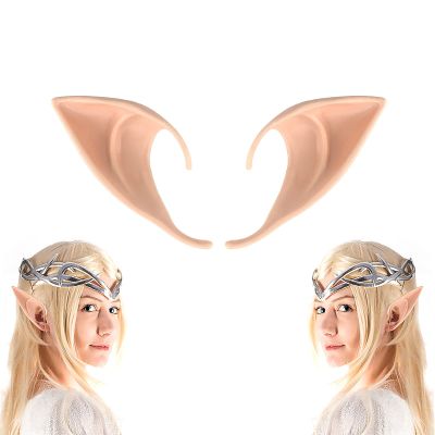 Cosplay Fairy Pixie Elf Ears - Party Dress Up Costume Masquerade Accessories for Halloween Christmas