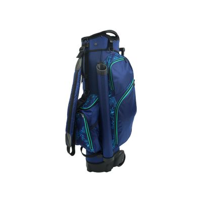 RJ Sports Carter 14 Way Divider Top Transport Golf Cart Bag with Wheels/Handle (Palm Coast)