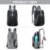 G4Free Mini 10L Hiking Daypack Small Hiking Backpack Cycling Compact Shoulder Backpack Outdoor for Men Women(Black) view 4