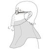 YAKeNU UV CUT MASK UV Sun Protection Mask for Face & Neck, Yake-nu SO-Cool (519W Navy Wide) view 4