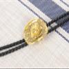 Bolo Ties for Men Western - 3D Cowboy Hat Bolo Tie with Vintage Cowboy Boots Bolo Tie Western Bolotie Cowboy Bola Tie (Gold Cowboy Hat Tie) view 3