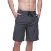 Rokka&Rolla Men's Swim Trunks Quick Dry Stretch Beach Shorts Swimwear Bathing Suit with Mesh Lining Grey view 2