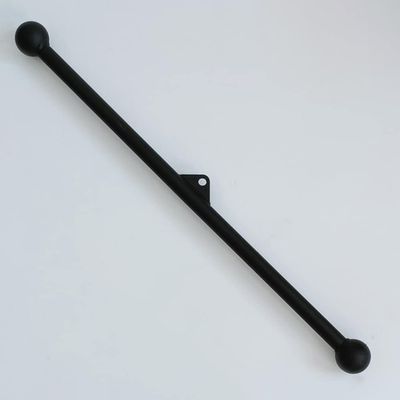 MNNM Tricep Press Down Bar, Straight Bar, Home Gym Accessories, Black Fitness Equipment, Cable Machine Attachment for Non-Slip Handle (Size : 100cm)