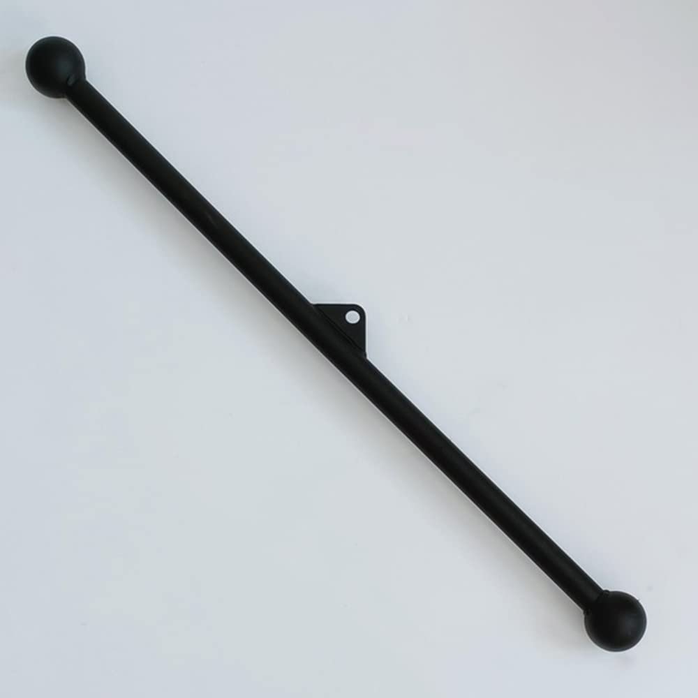 MNNM Tricep Press Down Bar, Straight Bar, Home Gym Accessories, Black Fitness Equipment, Cable Machine Attachment for Non-Slip Handle (Size : 100cm)