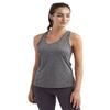 TriDri Ladies' Yoga Knot Tank XL Black Melange view 1