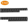 LONSEL 11mm Dovetail to 21mm Picatinny Rail Convert Adapter - 155mm/6.1" Long Extension Low Profile Scope Mount Converter Adaptor - Base Mount 3/8" to 7/8" Converter -14 Slots (1 Pack) view 2