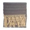 ALKIMIA INC Mexican Handmade Cotton Rebozo Shawl (Purple, Medium) view 1