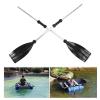 Boat Oars, Aluminum Alloy Paddles Marine Oar 210cm/82.7in Detachable Afloat Oars Dual End Portable for Boat Kayak Raft Canoe view 2