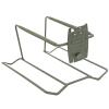 Aolamegs Wall Mounted Metal Tennis Racket and Ping Pong Holder for Badminton/Tennis/Pingpong Racquet Holder, Garage Organizer,Sports Storage Station view 3