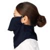 YAKeNU UV CUT MASK UV Sun Protection Mask for Face & Neck, Yake-nu Standard, Hook and Loop Closure (407 Navy) view 2