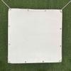 ZSHJGJR Archery Target Back Stop Heavy Duty Reinforced Archery Cloth White Archery Backstop for Behind Target Archery Accessories Equipment (4.9x2.2 ft, Thickness 4mm) view 1