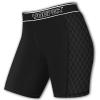 Youper Youth Girls Classic Compression Softball Sliding Shorts, Padded Softball Sliders (Black/White, Medium) view 1