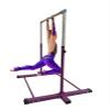Athletic Bar Gymnastics Bar Kip Bar for Kids Gymnastic Training, Adjustable Height Horizontal Bar Professional Junior Gymnast Gymnastic Bar, Asymmetric Bar Expandable 3 to 5 FT Cushioned Bar Purple view 2