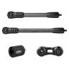 Mathews Flatline Stabilizers with 0 Degree Quick Disconnect and Static Sidebar Mount (8" + 10", Black) view 1