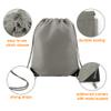 BeeGreen 20 Pieces Gray Drawstring Backpack Bags Bulk Nylon Gym Backpacks Cinch Sinch Christmas Bag for DIY Travel Sports Sack Personlized Sackpacks for Heat Vinyl view 4