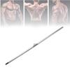 MNNM LAT PullDown Bar, Straight Bar, Pulley Cable Machine Attachments, Universal Attachment, 48 Inch, Knurled Grip, Gym Equipment for Body Training view 1