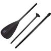 airSUP Tough 3 Piece Compact Paddle for Inflatable SUP Light 33oz with NO Twist - Oval Shaft Carbon (Decal) view 1