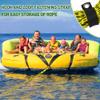 NIUTRIP Boat Tow Rope for Watersports, 60FT Length 3k-6k, Heavy Duty Towable Rope in Yellow and Black view 2