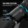 OLIGHT Odin GL M 1500 Lumens MLOK Mount Rechargeable Tactical Flashlight with Green Beam and White LED Combo, Removable Slide Rail Mount and Dual-Button Remote Pressure Switch (Black) view 4