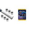 ALIEN PROS 18 Pack White & Yellow Tennis Racket Grip Tape - Wrap Your Racquet for High Performance view 1