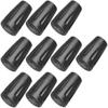 10 Pack Trekking Pole Tips, Hiking Sticks Tips Protectors Fits Most Common Trekking Poles, Hiking Sticks, Nordic Walking Poles view 1
