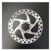 QHYRZE 140mm 160mm 180mm Bike Disc Brake Rotor with 6 Bolts Stainless Steel Brakes Disc Rotors Heat Dissipation for Road Bike Mountain Bike MTB BMX Bicycle Silver (Color : C 160mm) view 1