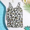 Kids Swimsuit with 8 Adjustable Buoyancy Sticks, Baby Boys Girls One Piece Swim Vest Toddler Colorful Swim Swimwear Safety Training Aid Swimming Costume Leopard 18-24 Months view 4