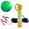 OROOTL Underwater Fishing Light Super Bright 16000 Lumens 21.5W 12V LED Night Fishing Light Deep Drop Fish Lamp Fishing Bait Finder for Shrimp Prawns Squid Boat Dock, Green view 1