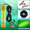 OROOTL Underwater Fishing Light Super Bright 16000 Lumens 21.5W 12V LED Night Fishing Light Deep Drop Fish Lamp Fishing Bait Finder for Shrimp Prawns Squid Boat Dock, Green view 2