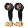 Mr. Heater Golf Cart Heater with Brass Propane Tank Refill Adapter (2-Pack) Bundle (4 Items) view 1
