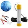 OROOTL Underwater Fishing Light Super Bright 16000 Lumens 21.5W 12V LED Night Fishing Light Deep Drop Fish Lamp Fishing Bait Finder for Shrimp Prawns Squid Boat Dock, White view 1