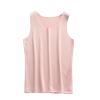 JXGSGOGO Womens Basic Cami Vest Tank Top Autumn Winter Thermal Tops Warm Underwear Pink 2XL view 1