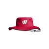 FOCO Wisconsin Badgers Solid Boonie Hat view 1