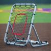 Baseball Softball Pro Rebounder Net 3'x3' -Portable Pitch Back Screen, Practice Game-Speed High Velocity reps- Fielding, Throwing, Catching Drills, Upgraded Non-Slip Base Pads, Durable Indoor/Outdoor