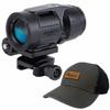 Sg Sauer Juliet3-Micro 3x22mm Magnifier with Leather Patch Trucker Hat Bundle view 1