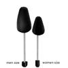 1 Pair Shoe Stretcher, Plastic Adjustable Length Practical Traditional Shoe Tree Stretcher Boot Holder Men and Women Portable Good Shape Shoe Support with Tension Spring Coil (Women-US size 5-8,Black) view 2