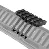FENTUK Picatinny Offset Rail Mounts, 5 Slots 45 Degree Offset Picatinny Rail Mount Aluminum Low Profile Adapter for Flashlight Laser Sight Optics (3 4 5 Slots - 3 Pack) view 4