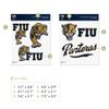Desert Cactus Florida International University Sticker Vinyl Decal Laptop Water Bottle Car Scrapbook Sheet (Type A) view 3