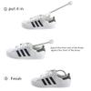 1 Pair Shoe Stretcher, Plastic Adjustable Length Practical Traditional Shoe Tree Stretcher Boot Holder Men and Women Portable Good Shape Shoe Support with Tension Spring Coil (Men-US size 7-11,White) view 3