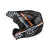 Troy Lee Designs SE4 Polyacrylite Adult Motocross Off-Road Dirt Bike Helmet with MIPS, Warped, Black / Copper, X-Large view 2