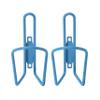 BW USA Aluminum Bike Water Bottle Cages  Great for MTB and Road Bicycles  2 Pack - Agean Blue view 2