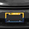Rico Industries NCAA West Virginia Mountaineers Personalized/Custom 12" x 6" Chrome All Over Automotive License Plate Frame for Car/Truck/SUV view 2