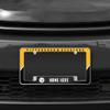 Rico Industries NFL Football Pittsburgh Steelers Personalized/Custom 12" x 6" Chrome All Over Automotive License Plate Frame for Car/Truck/SUV view 2