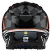 Troy Lee Designs SE4 Polyacrylite Helmet (2025) MIPS for Motocross MX Off-Road, Warped Black/Copper SM view 3