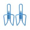 BW USA Aluminum Bike Water Bottle Cages  Great for MTB and Road Bicycles  2 Pack - Azure Blue view 2