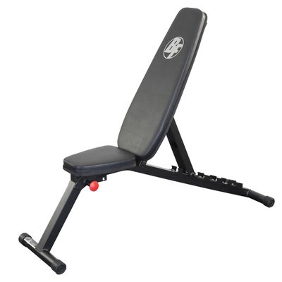 Best Fitness Folding Weight Bench (BFFID25) for Barbell and Dumbbell Exercises, Strength Training Home Gym Equipment, Incline & Decline Workouts