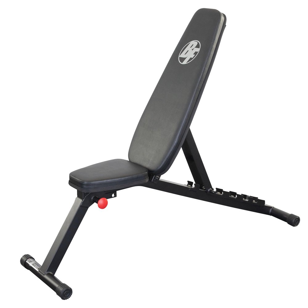 Best Fitness Folding Weight Bench (BFFID25) for Barbell and Dumbbell Exercises, Strength Training Home Gym Equipment, Incline & Decline Workouts