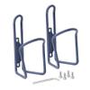 BW USA Aluminum Bike Water Bottle Cages  Great for MTB and Road Bicycles  2 Pack - Navy